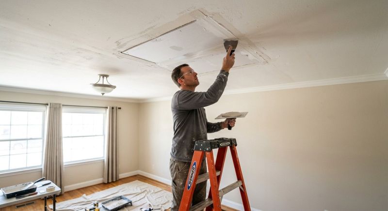 Basement Drywall Repair in Olathe, KS