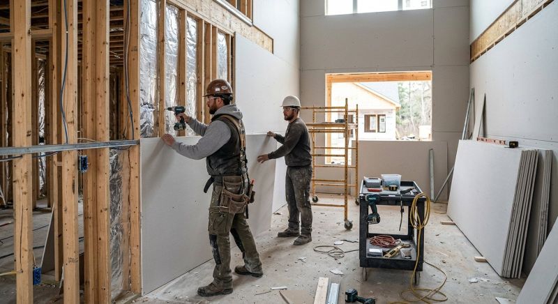 Kitchen Drywall Installation in Overland Park, KS